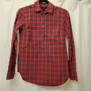 J Crew plaid button up